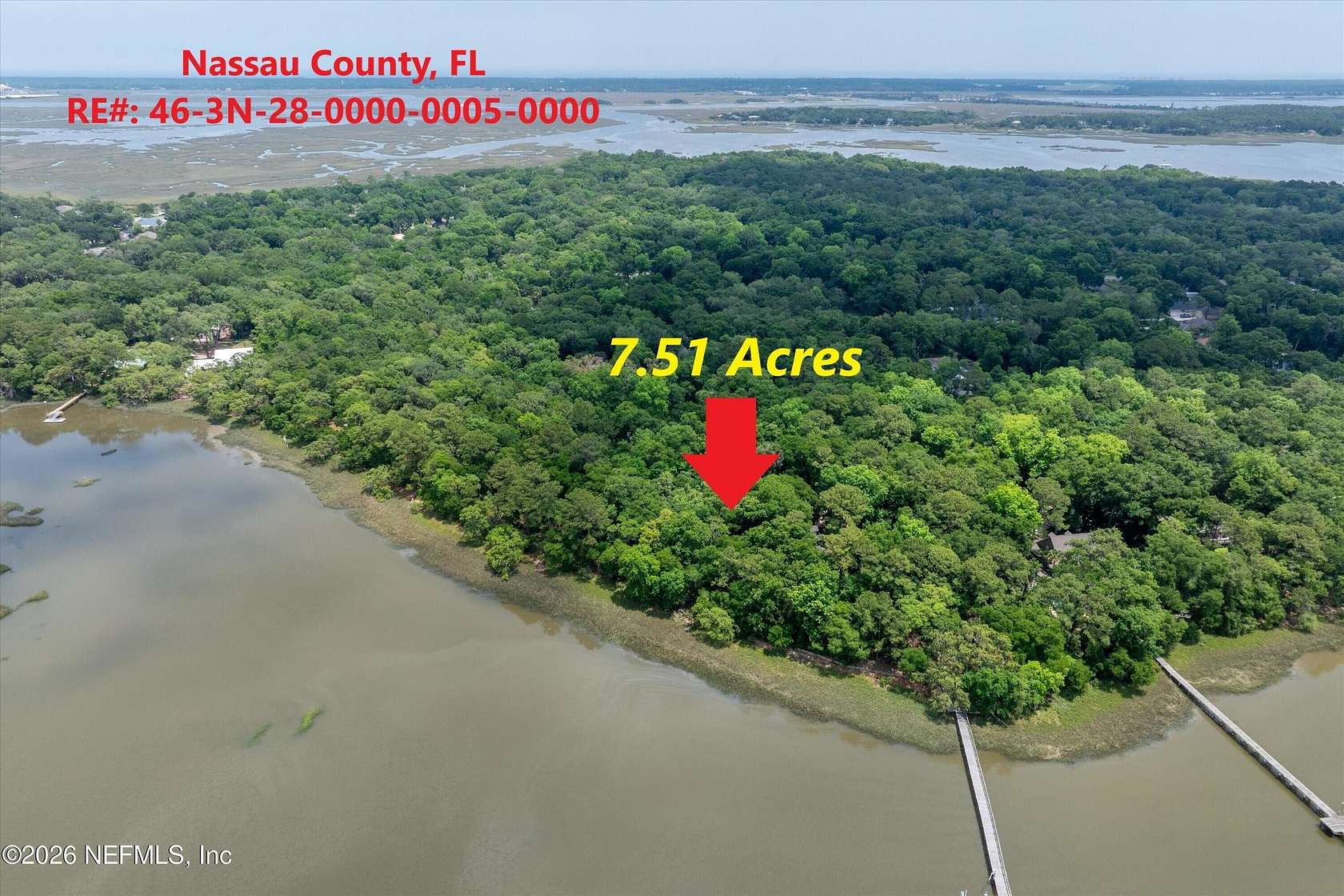 6 Acres of Residential Land for Sale in Fernandina Beach, Florida