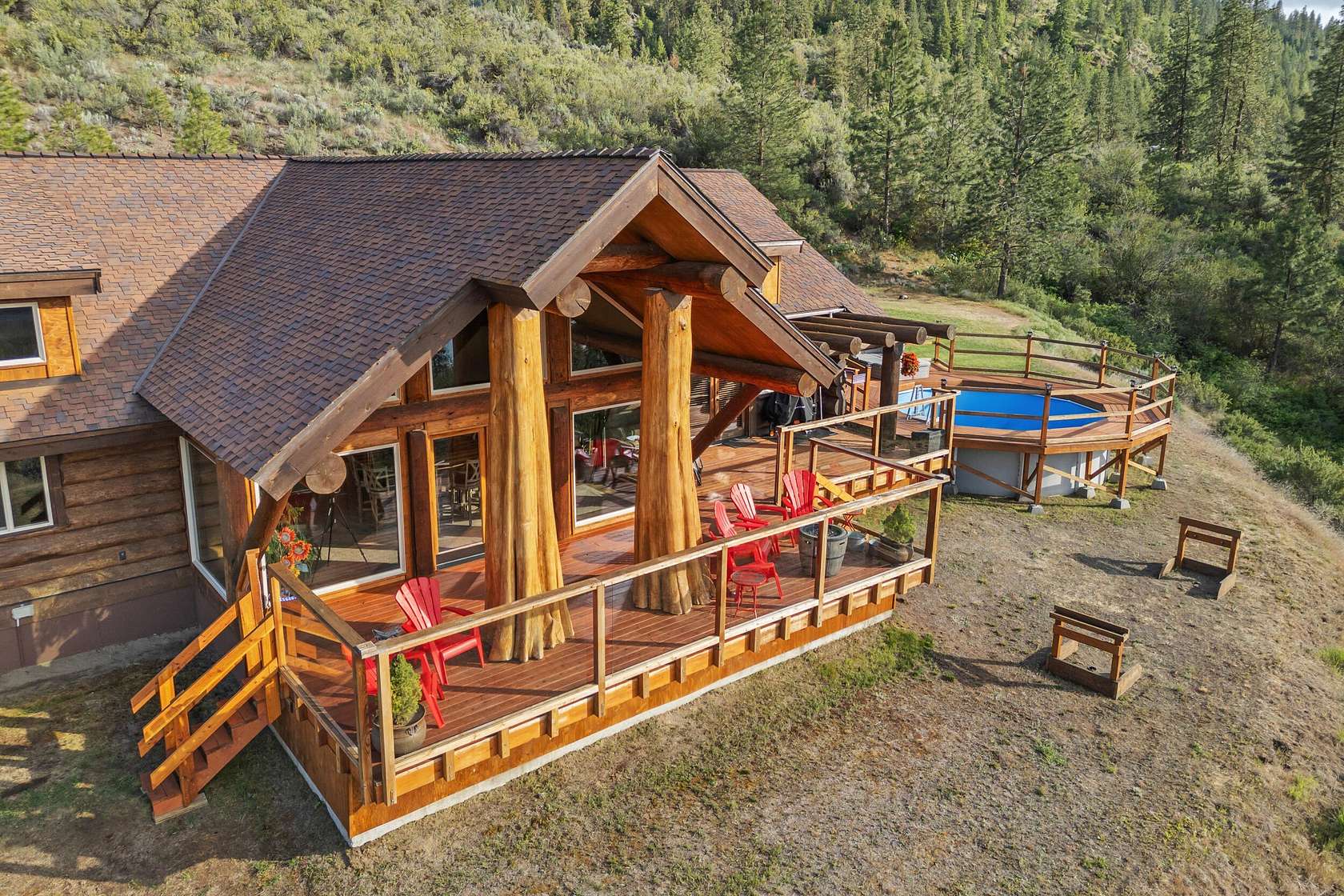 40 Acres of Recreational Land with Home for Sale in Davenport, Washington