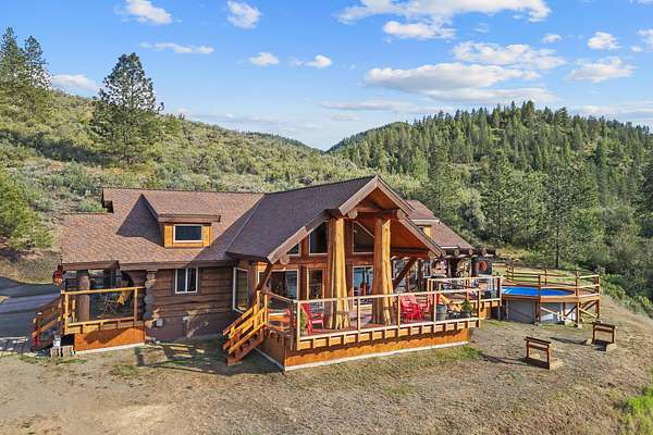 40 Acres of Recreational Land with Home for Sale in Davenport, Washington