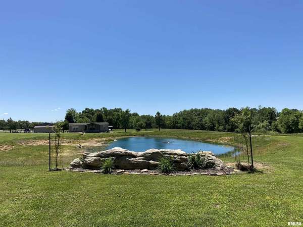 20.6 Acres of Land with Home for Sale in Vienna, Illinois