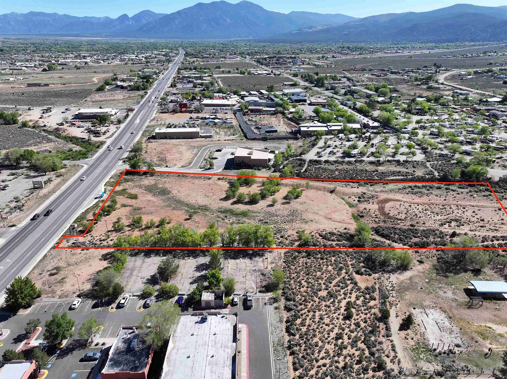 4.85 Acres of Commercial Land for Sale in Taos, New Mexico