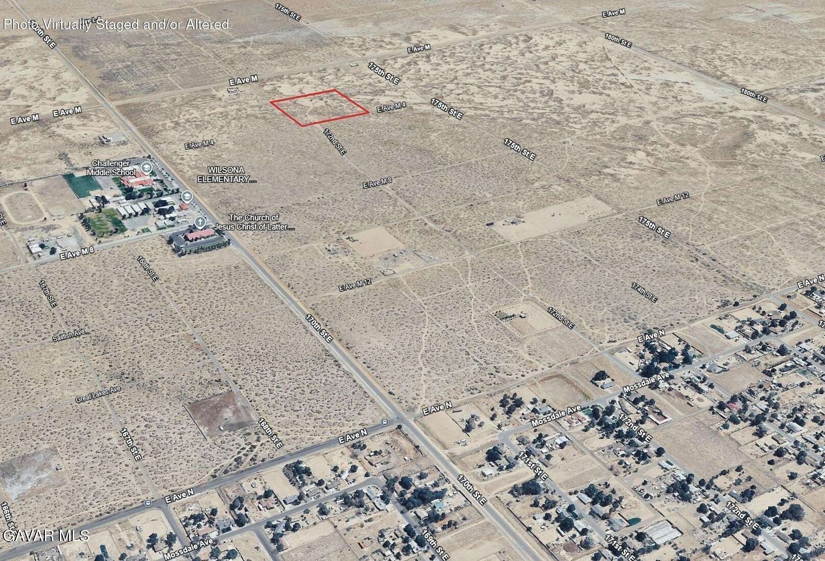 10.2 Acres of Land for Sale in Lancaster, California
