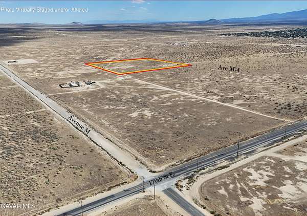 10.2 Acres of Land for Sale in Lancaster, California