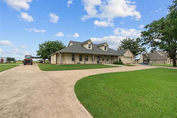 60.5 Acres of Agricultural Land with Home for Sale in Godley, Texas