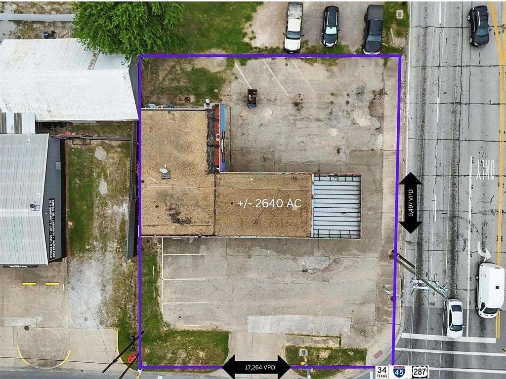 0.26 Acres of Commercial Land for Sale in Ennis, Texas