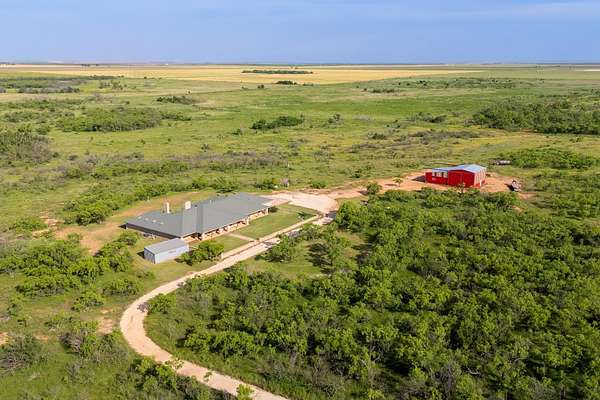 187 Acres of Recreational Land with Home for Sale in Merkel, Texas
