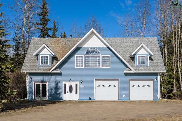 5.37 Acres of Residential Land with Home for Sale in Fairbanks, Alaska