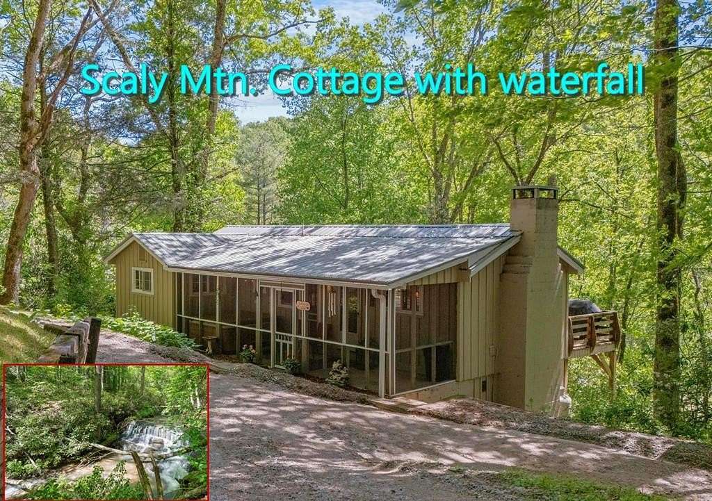 1.8 Acres of Residential Land with Home for Sale in Scaly Mountain, North Carolina