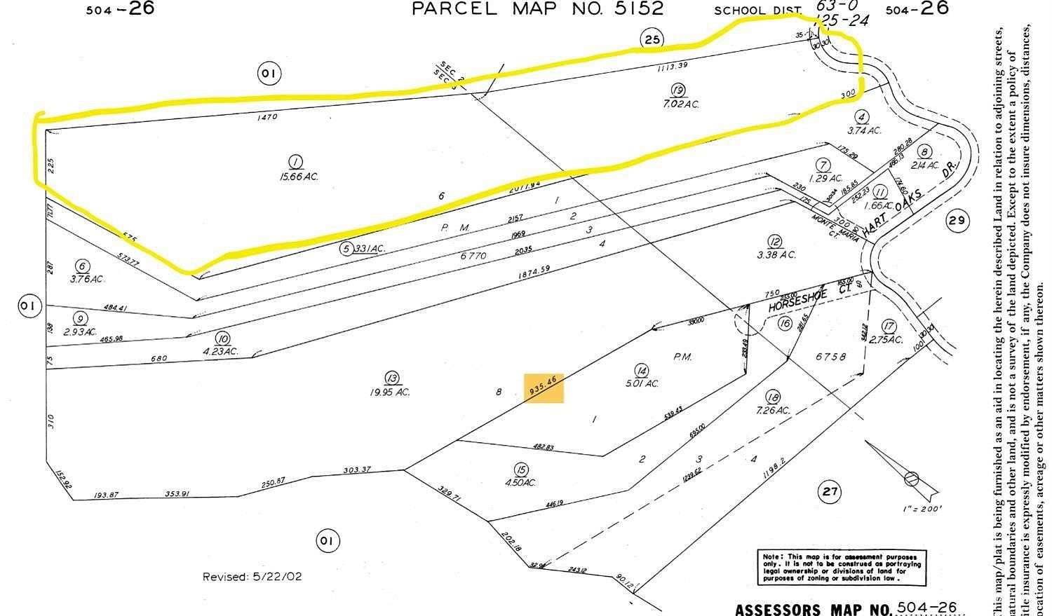 7 Acres of Residential Land for Sale in Keene, California