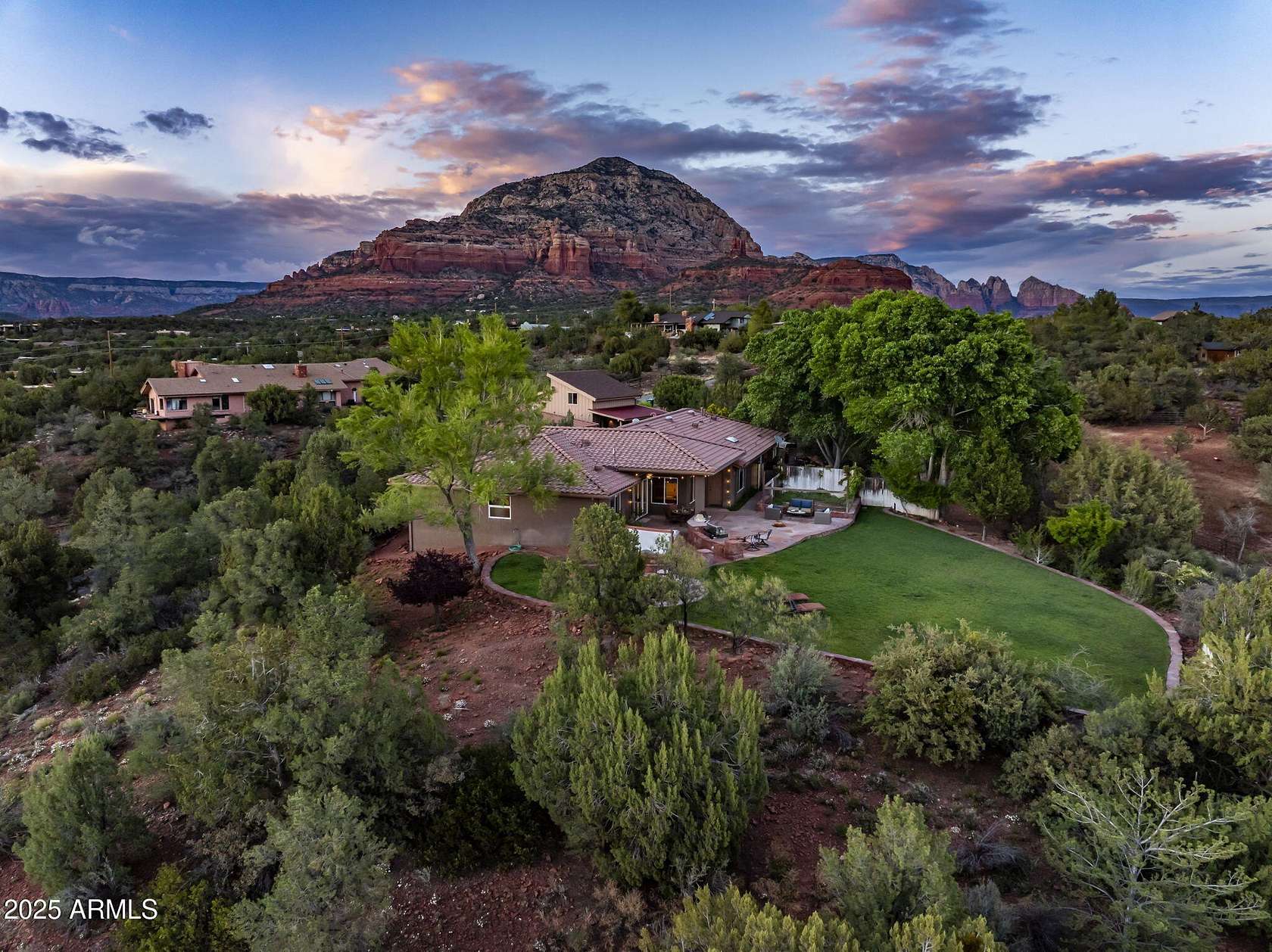 2.86 Acres of Residential Land with Home for Sale in Sedona, Arizona