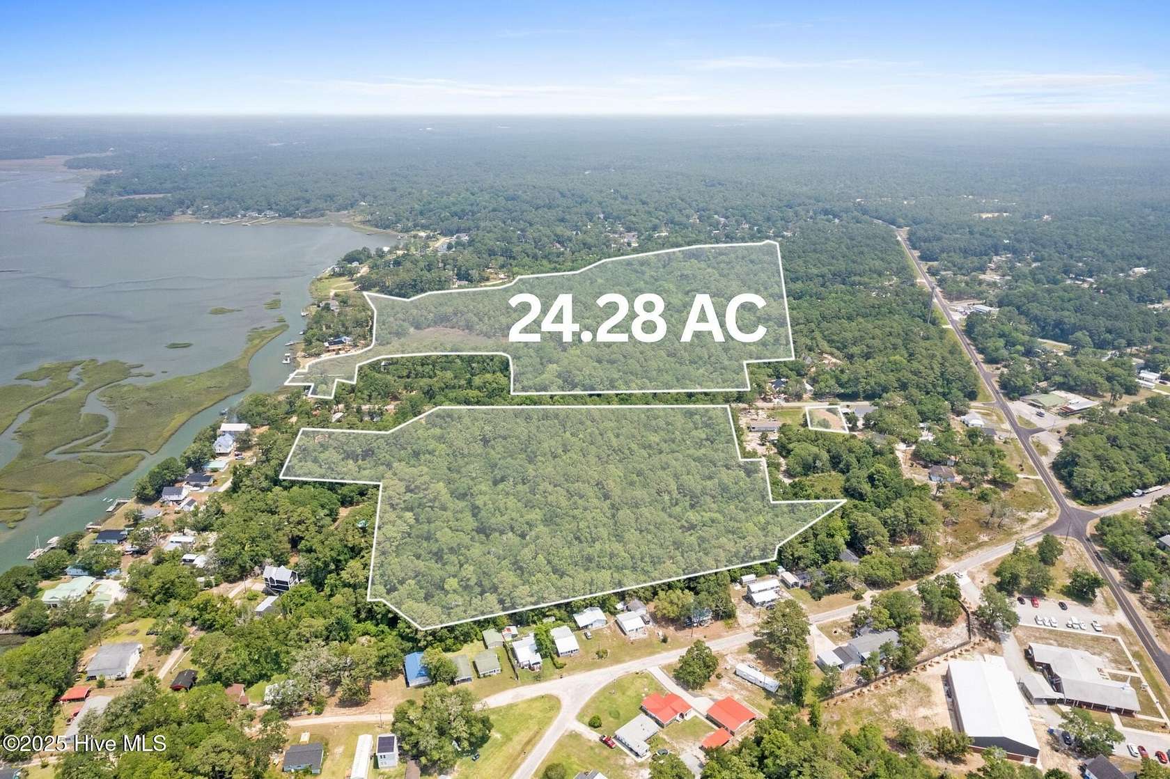 24.3 Acres of Recreational Land for Sale in Bolivia, North Carolina