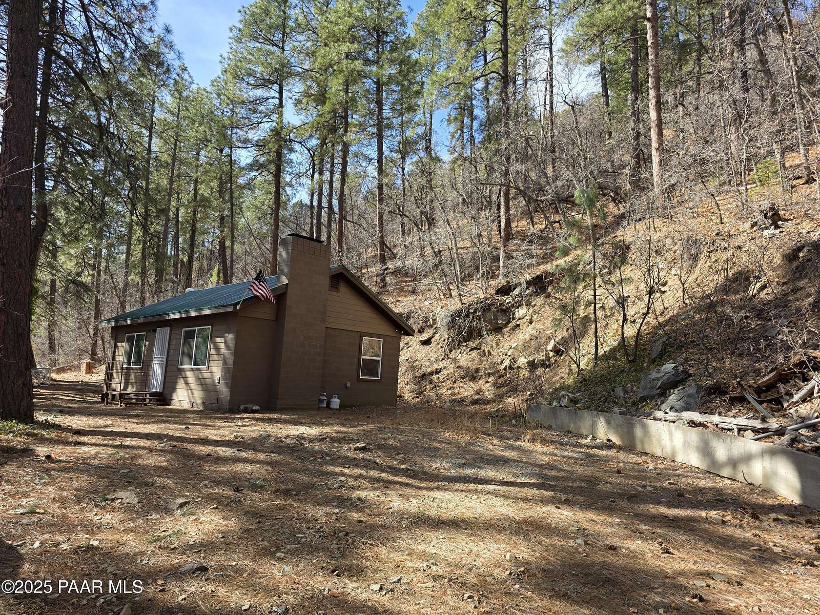 3 Acres of Residential Land with Home for Sale in Mayer, Arizona