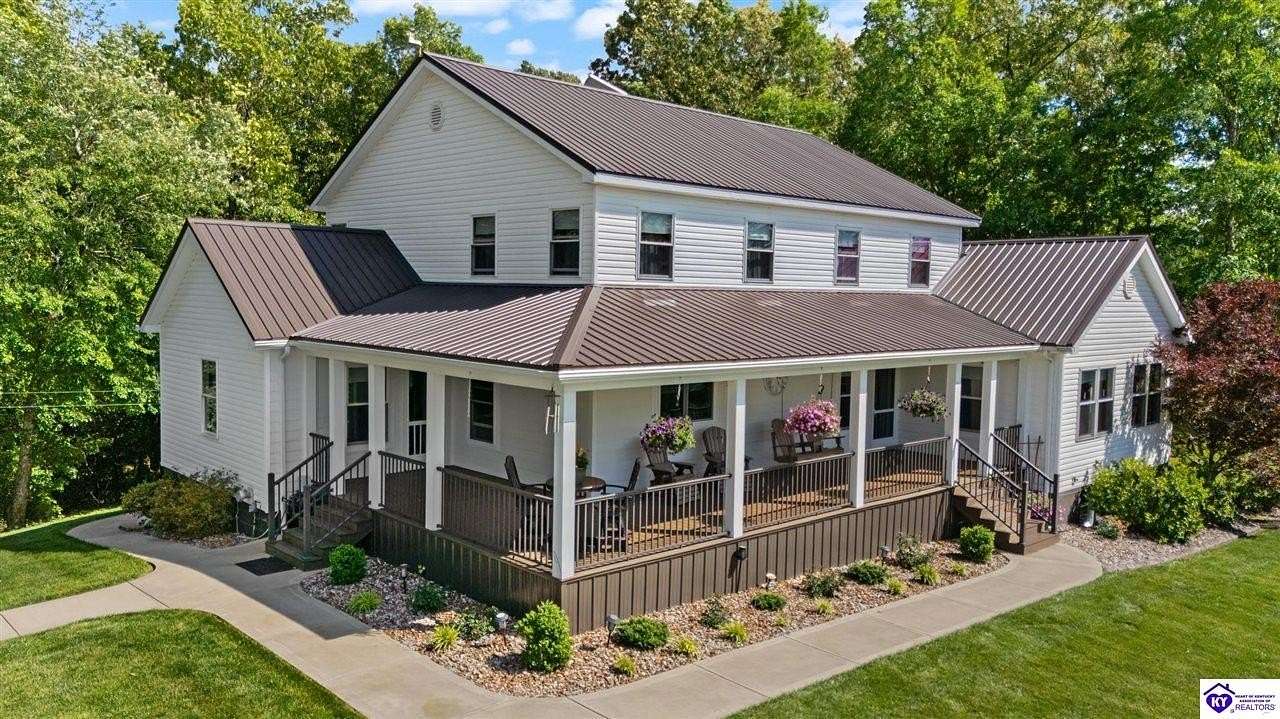 73 Acres of Land with Home for Sale in Munfordville, Kentucky