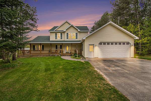 140 Acres of Recreational Land with Home for Sale in Afton, Michigan