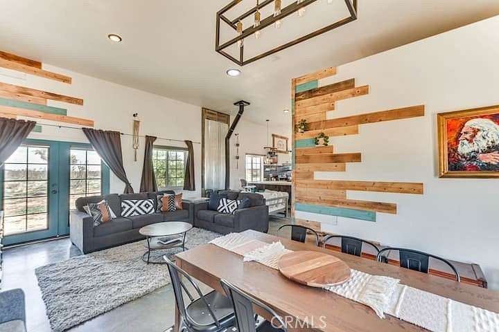 5 Acres of Residential Land with Home for Sale in Landers, California