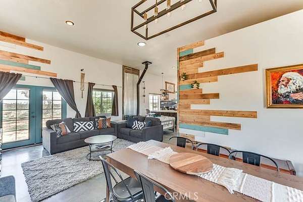 5 Acres of Residential Land with Home for Sale in Landers, California