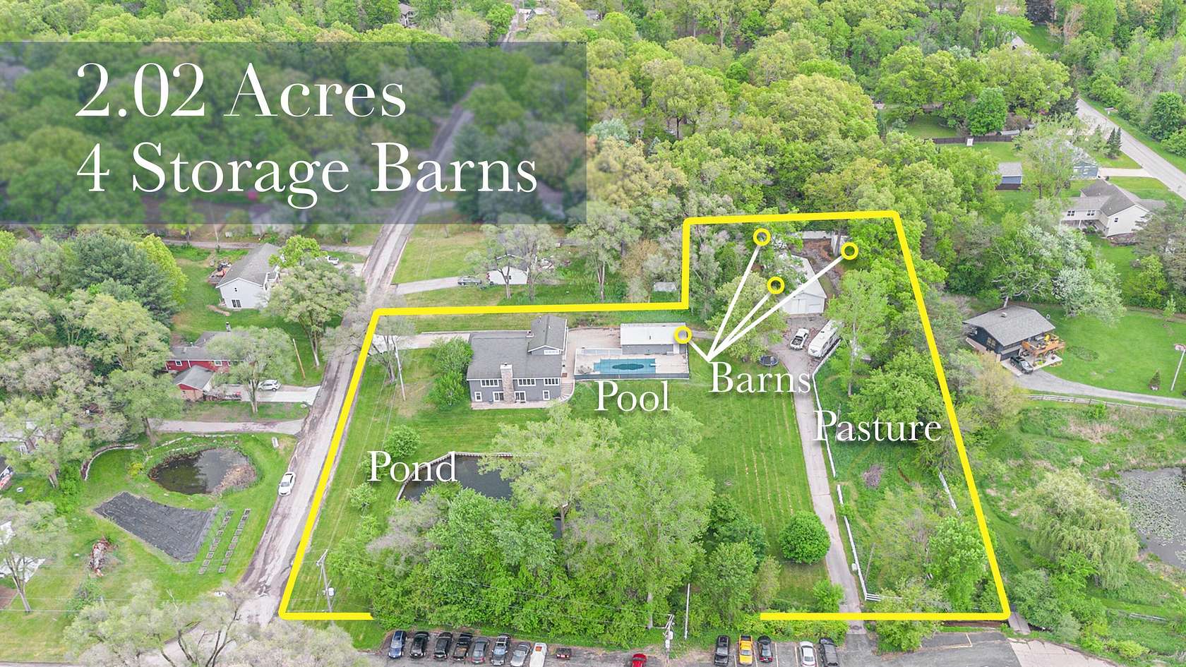 2 Acres of Residential Land with Home for Sale in Grand Rapids, Michigan