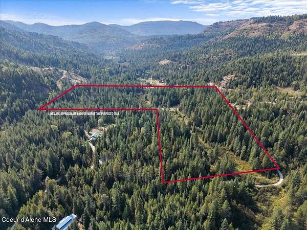 30 Acres of Recreational & Residential Land for Sale in Priest River, Idaho