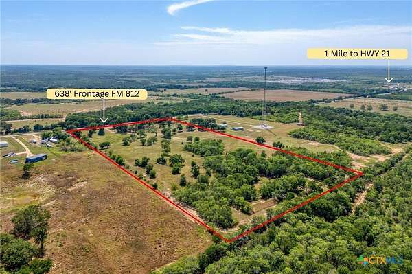 20 Acres of Agricultural Land for Sale in Cedar Creek, Texas