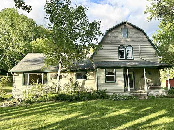10.7 Acres of Land with Home for Sale in Mauston, Wisconsin