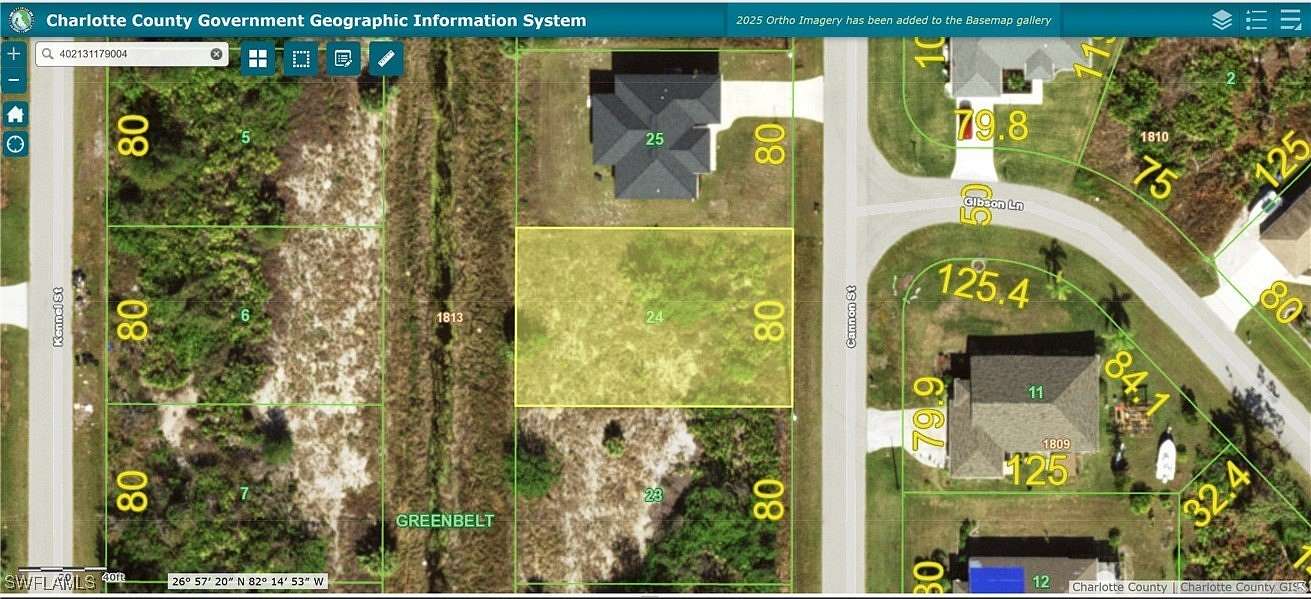0.23 Acres of Residential Land for Sale in Port Charlotte, Florida