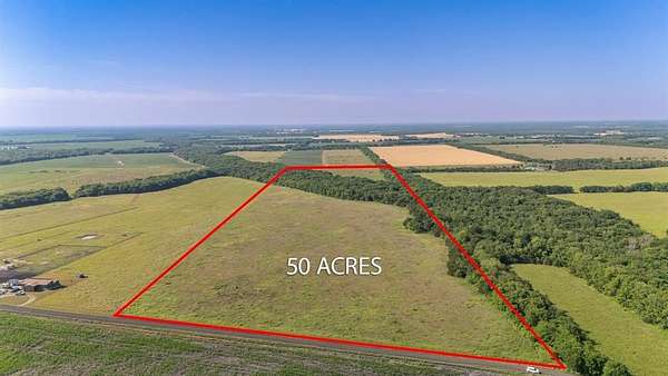 50 Acres of Recreational Land & Farm for Sale in Ladonia, Texas