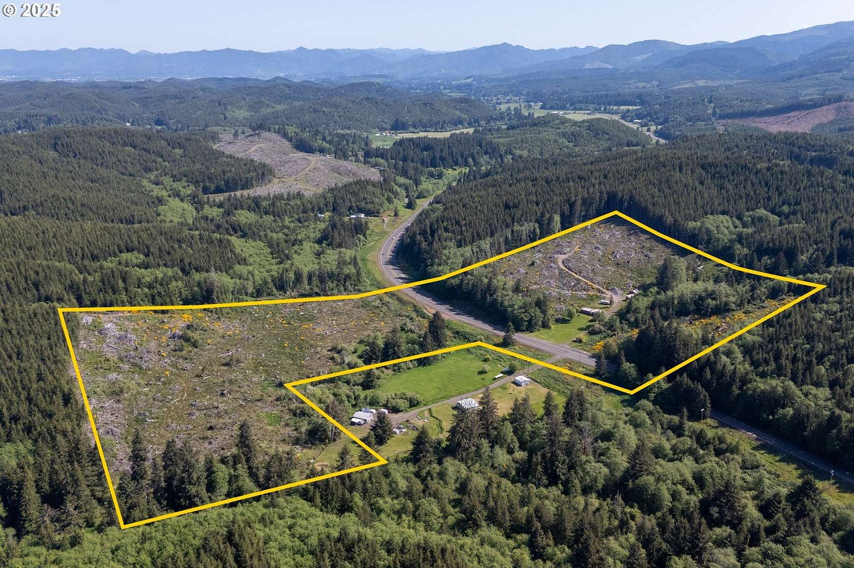 39 Acres of Recreational Land with Home for Sale in Tillamook, Oregon