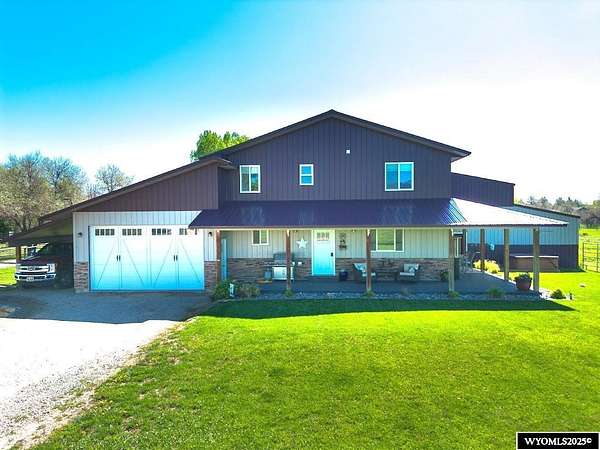 6.7 Acres of Land with Home for Sale in Lander, Wyoming