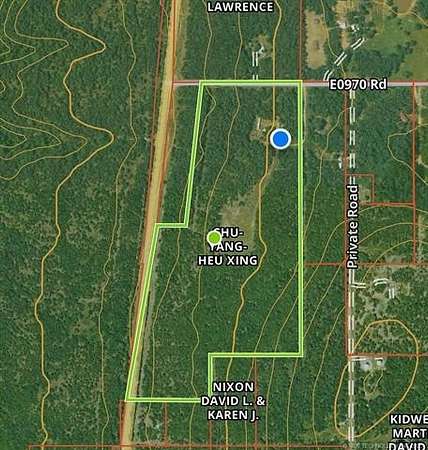 48.6 Acres of Land with Home for Sale in Sallisaw, Oklahoma