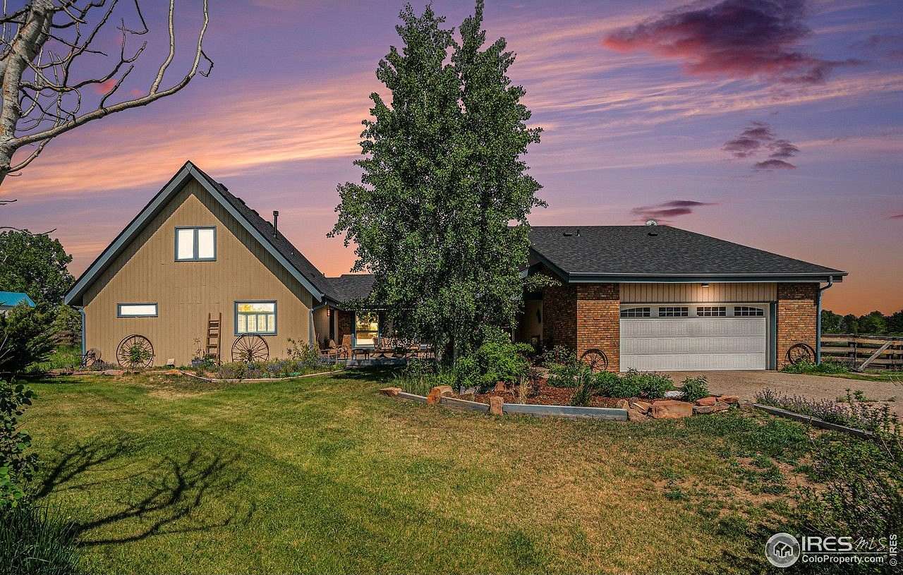 1.8 Acres of Residential Land with Home for Sale in Berthoud, Colorado