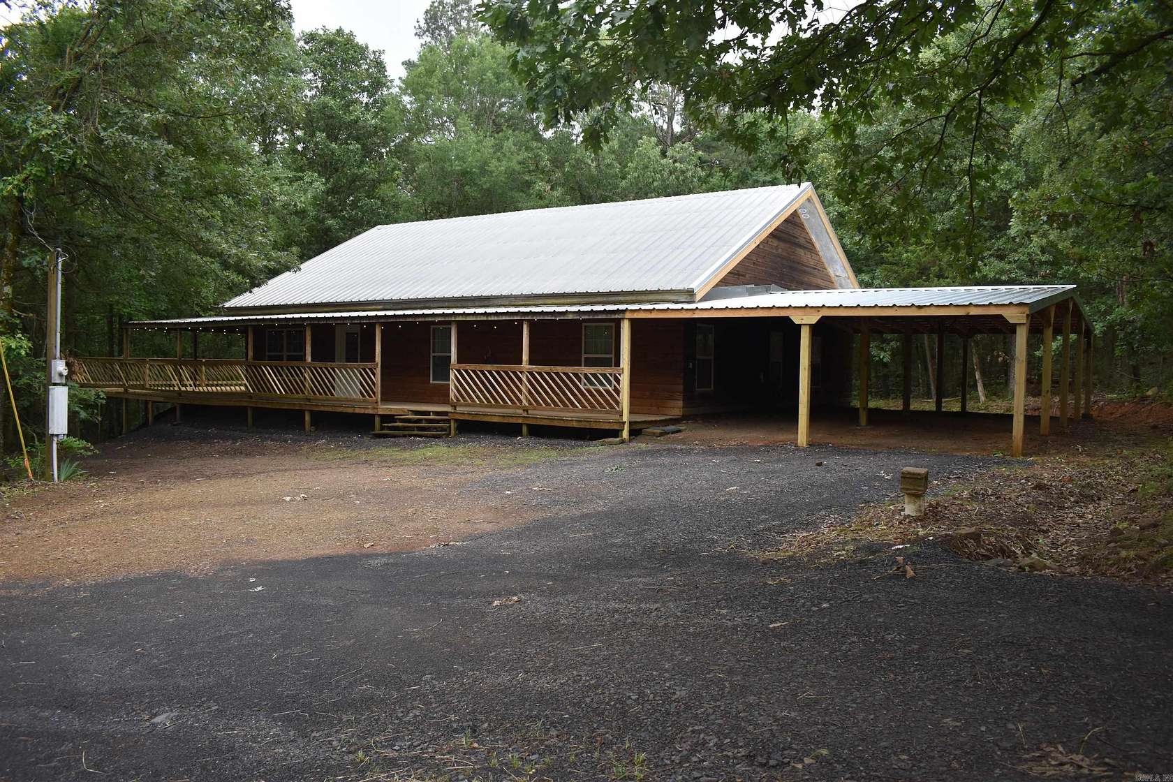 9 Acres of Residential Land with Home for Sale in Belleville, Arkansas