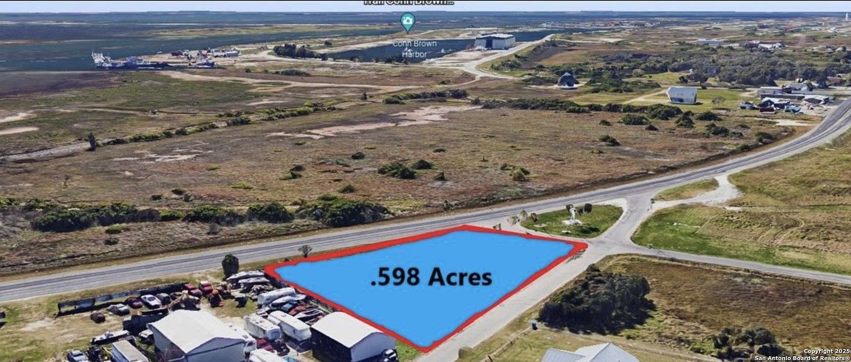 0.6 Acres of Commercial Land for Lease in Aransas Pass, Texas