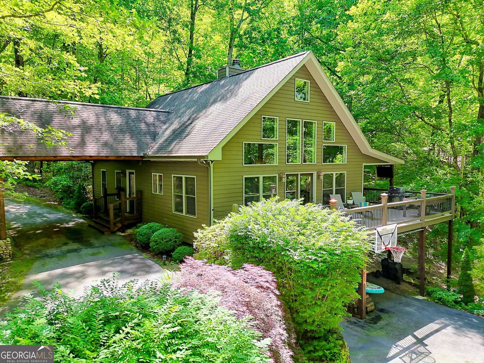 1.76 Acres of Residential Land with Home for Sale in Clayton, Georgia