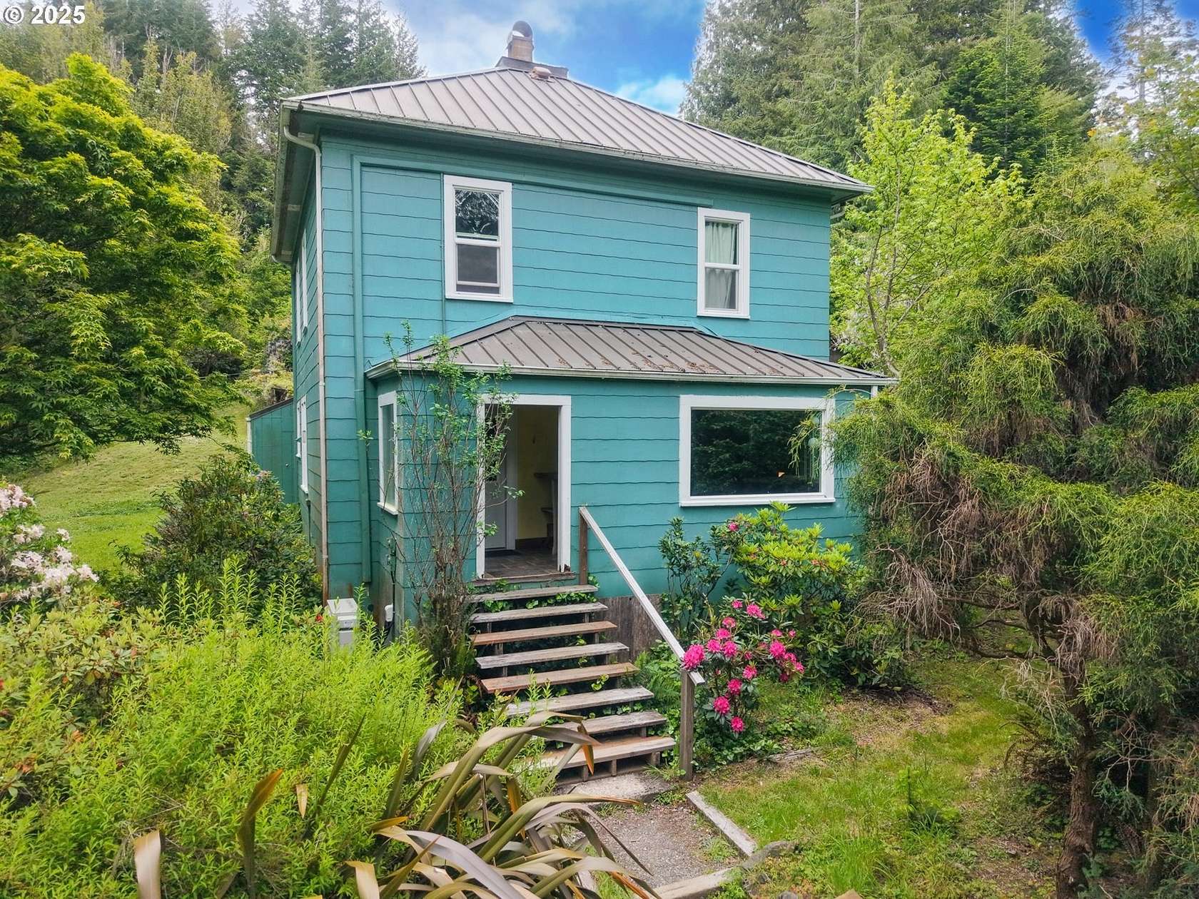 50.7 Acres of Agricultural Land with Home for Sale in Coquille, Oregon