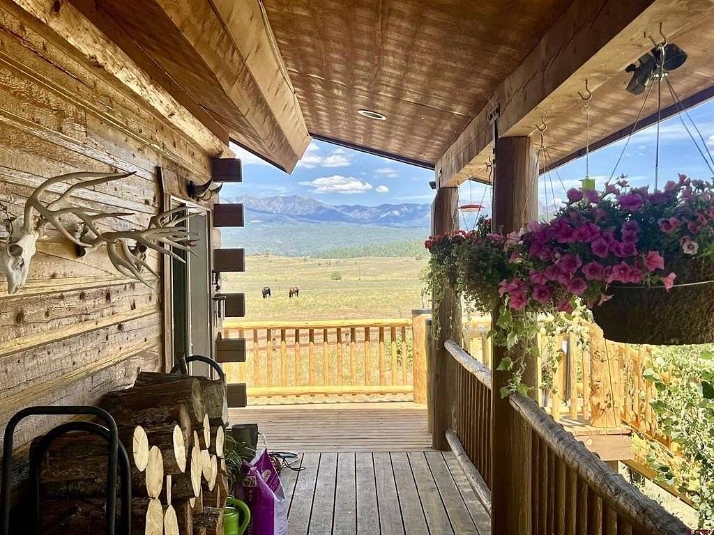 35 Acres of Land with Home for Sale in Pagosa Springs, Colorado