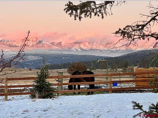 35 Acres of Land with Home for Sale in Pagosa Springs, Colorado