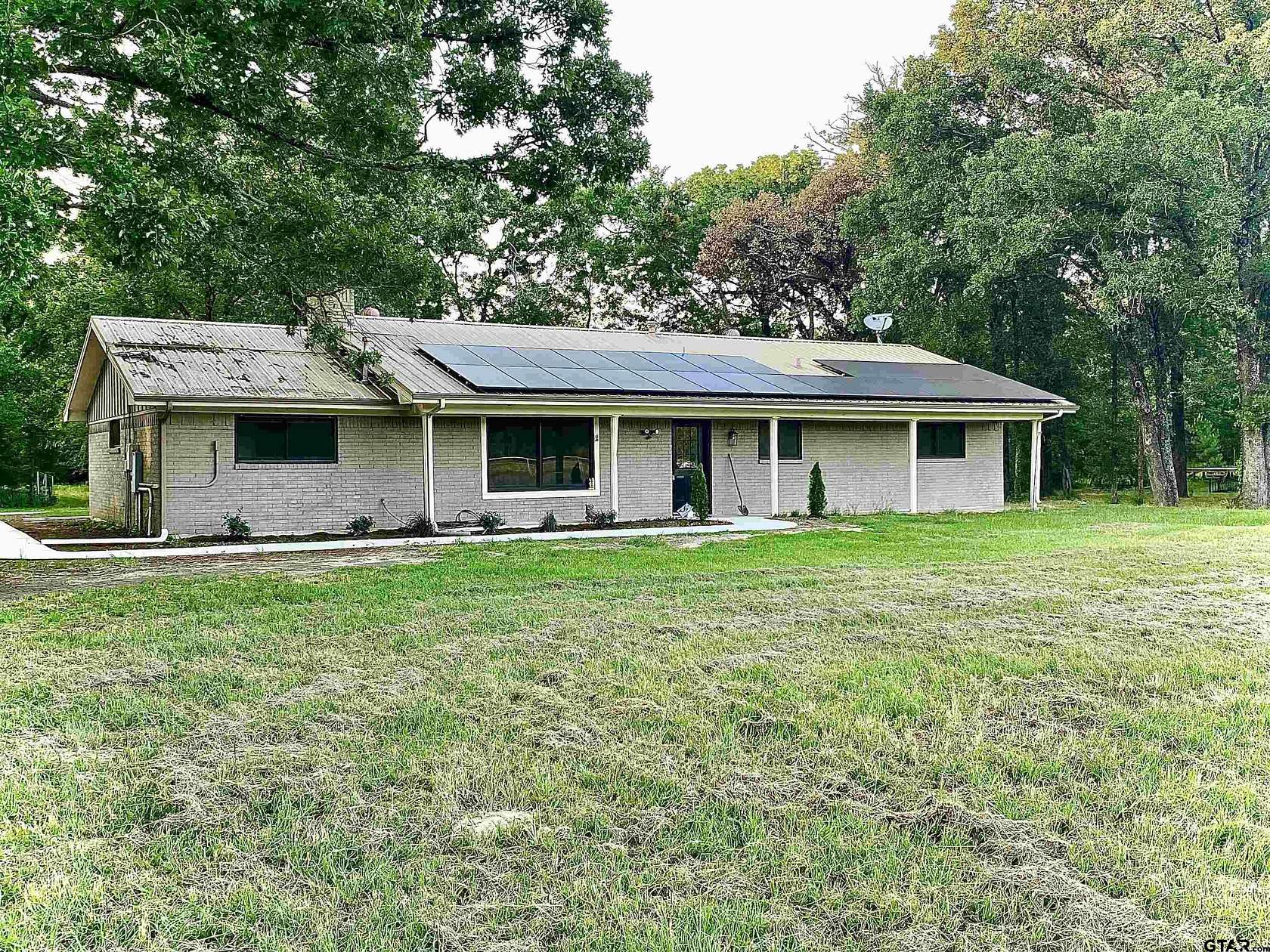 8.1 Acres of Land with Home for Sale in Yantis, Texas