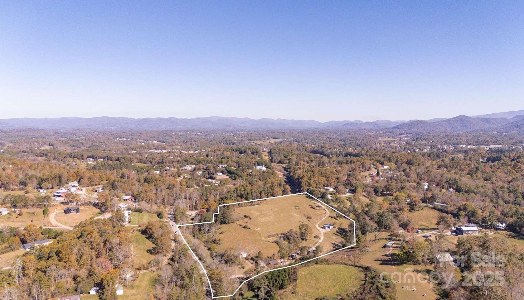 14.6 Acres of Land with Home for Sale in Weaverville, North Carolina