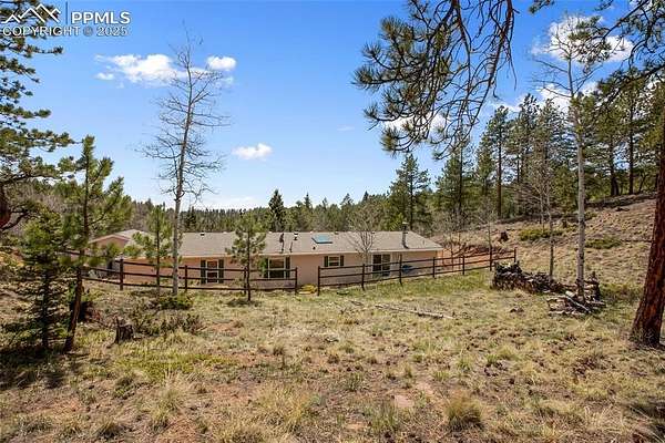 4 Acres of Residential Land with Home for Sale in Divide, Colorado
