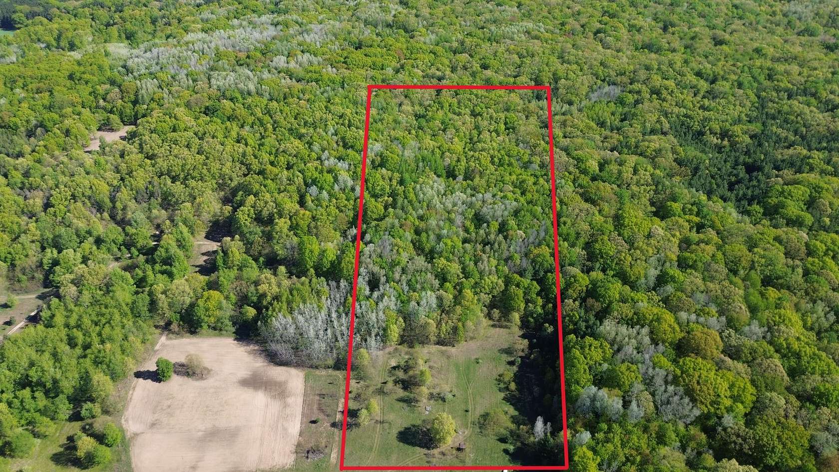 10 Acres of Recreational Land for Sale in Walkerville, Michigan