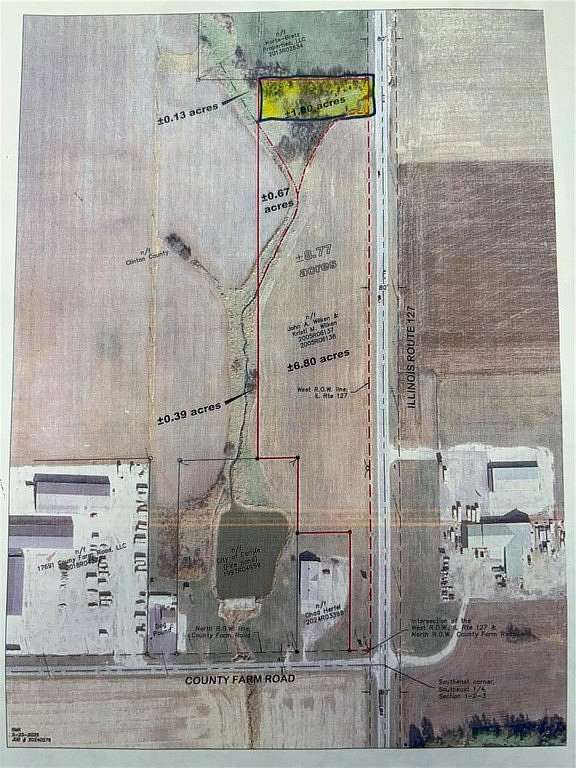 8.77 Acres of Commercial Land for Sale in Carlyle, Illinois