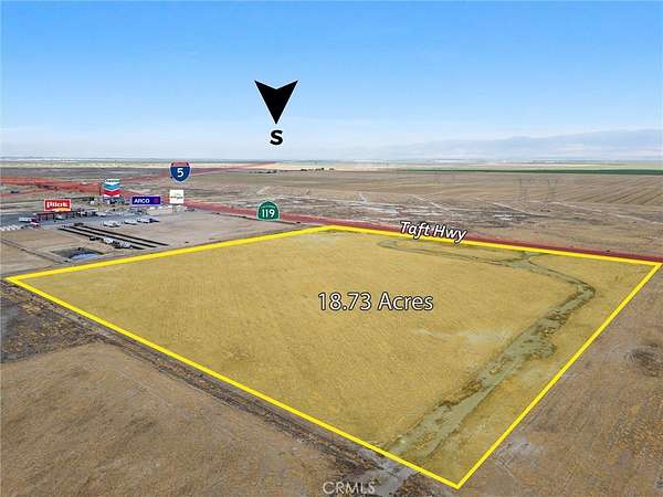 18.7 Acres of Commercial Land for Sale in Bakersfield, California