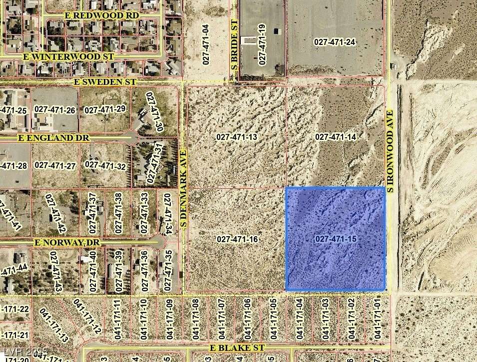 9.3 Acres of Residential Land for Sale in Pahrump, Nevada