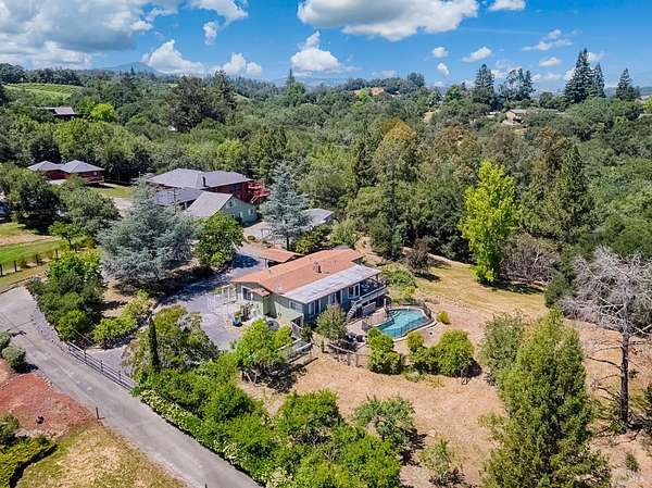 3.65 Acres of Residential Land with Home for Sale in Sebastopol, California
