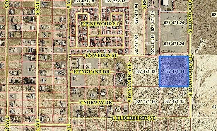9.3 Acres of Residential Land for Sale in Pahrump, Nevada