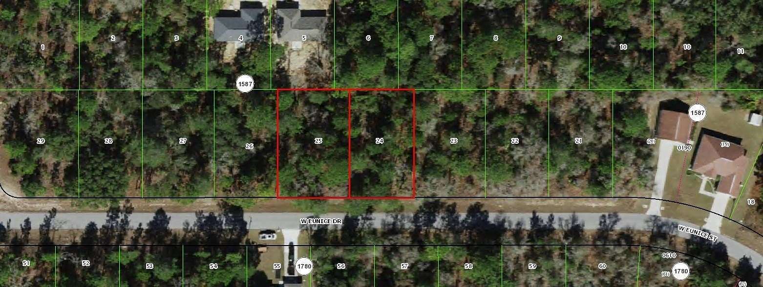 0.25 Acres of Residential Land for Sale in Citrus Springs, Florida