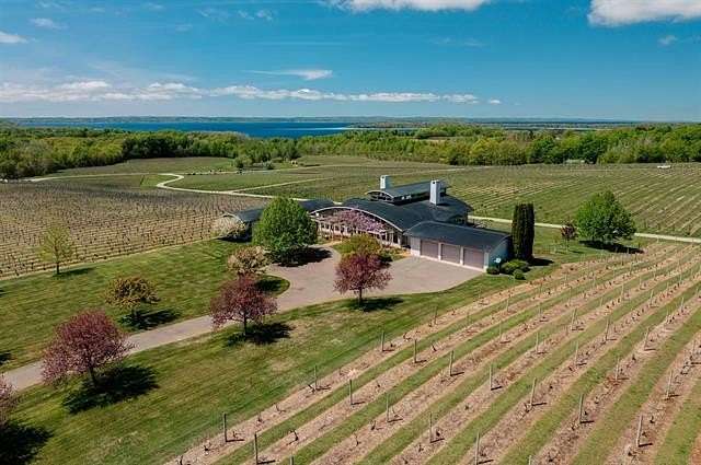 8.44 Acres of Land with Home for Sale in Peninsula Township, Michigan