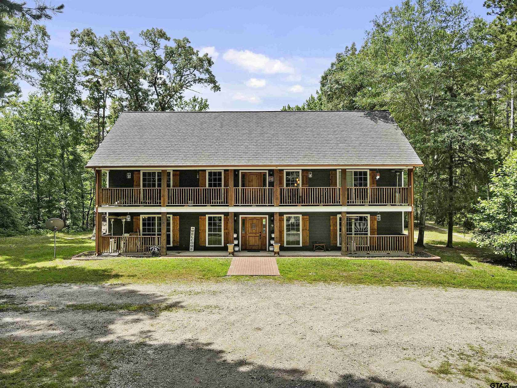 8.75 Acres of Land with Home for Sale in Ben Wheeler, Texas