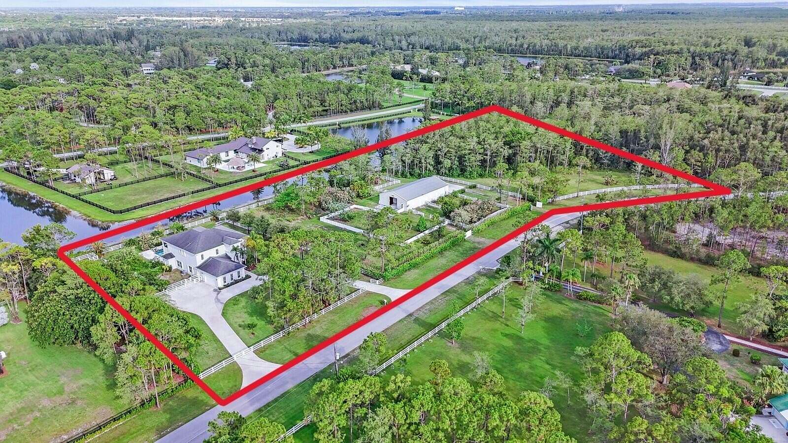 5 Acres of Land with Home for Sale in Lake Worth, Florida