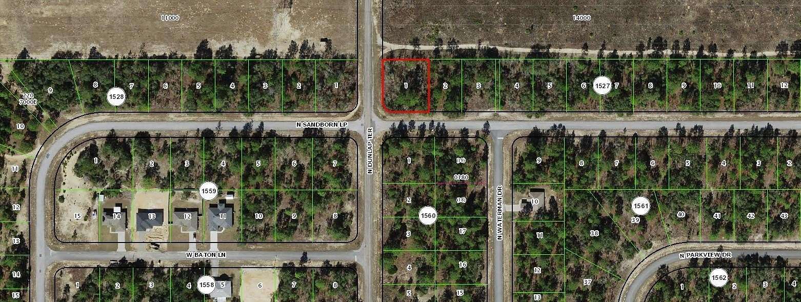 0.31 Acres of Residential Land for Sale in Citrus Springs, Florida